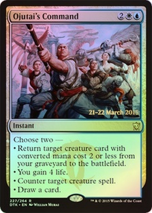 (Promo-Prerelease)Ojutai's Command/オジュタイの命令